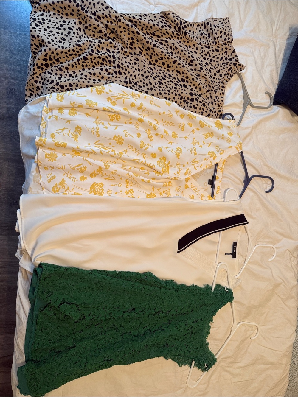 Four Ladies Work Tops - all Large and Flowy fit